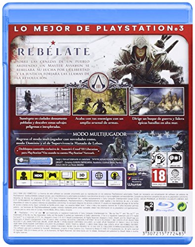 Assassin'S Creed 3 PS3 - PAL ESP - Nuevo Assassin'S Creed 3 PS3 - PAL ESP - Nuevo